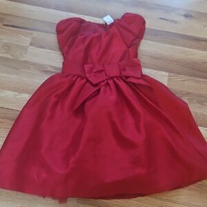Gymboree Red Formal Kids Dress with Bow